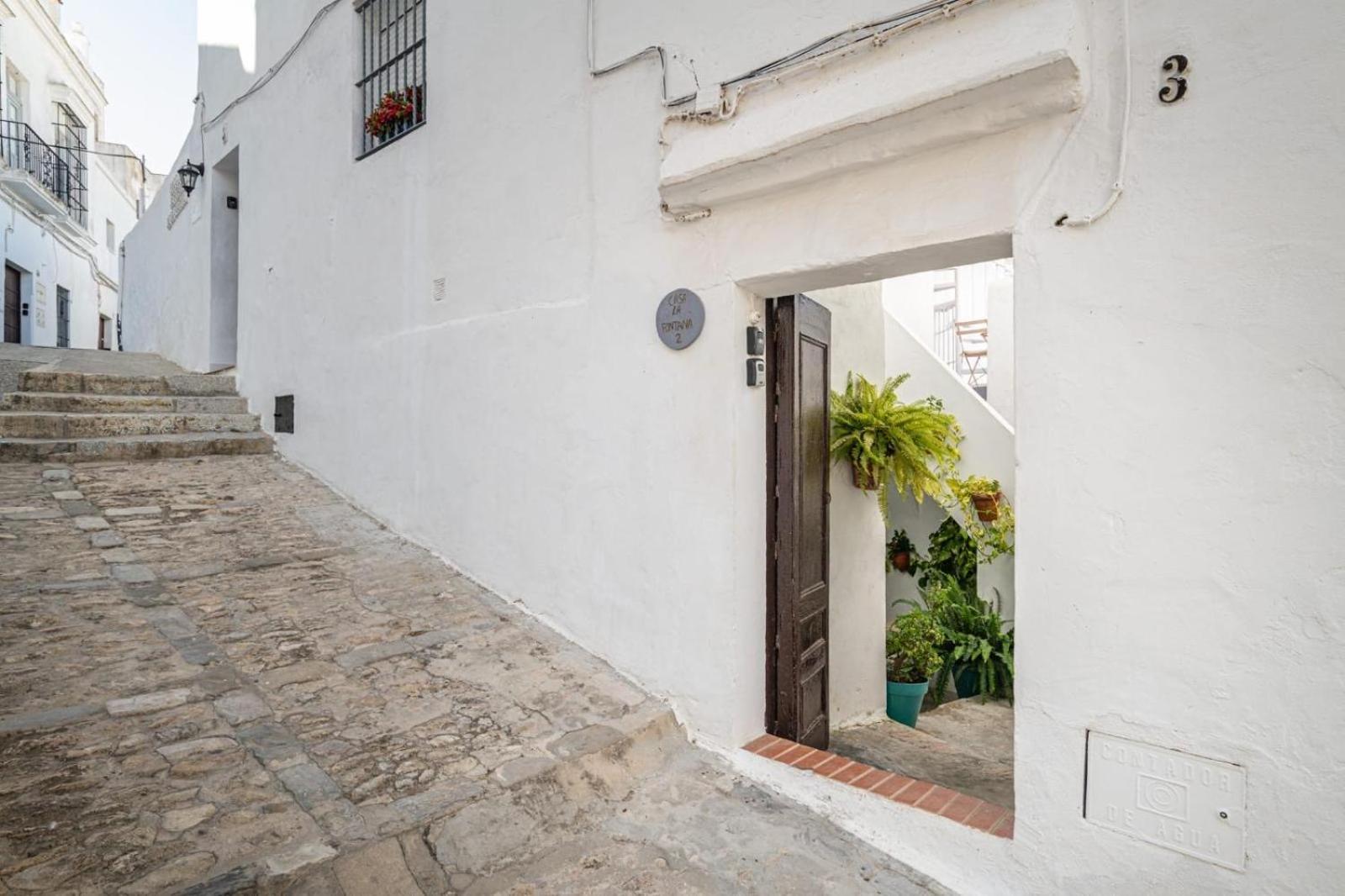 Casa La Fontana 3 Lejlighed Vejer de la Frontera Eksteriør billede